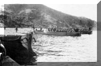 Anzacs landing at Gallipoli