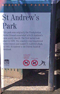 St Andrews Park, Church St. entrance