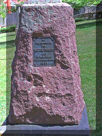 Pioneers memorial cairn