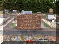 George and Olive Cox grave Deloraine