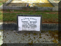 Robert and Louisa Walker grave deloraine