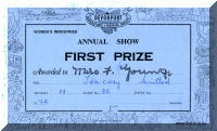 First prize